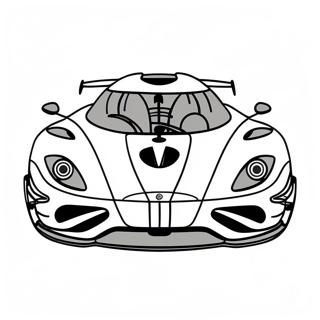 Koenigsegg Coloring Pages