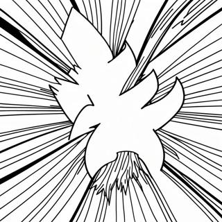 Bright Lightning Bolt Coloring Page 33764-26694