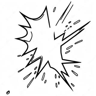 Bright Lightning Bolt Coloring Page 33764-26695