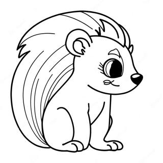 Skunk Coloring Page 33803-26723