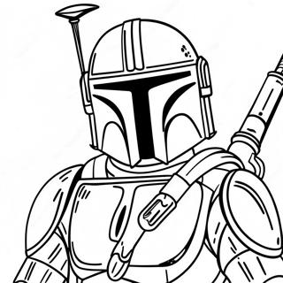 Mandalorian Ausmalbild 33823-26737