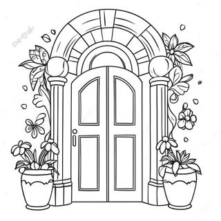 Doors Game Coloring Pages