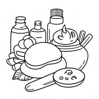 Spa Coloring Page For Kids 33883-26799