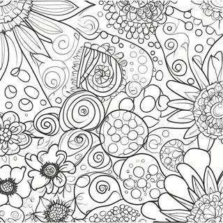 Polka Dot Patterns Coloring Page (33903-26806)