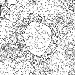 Polka Dot Patterns Coloring Page 33903-26807