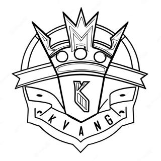 Sacramento Kings Logosu Boyama Sayfası 33913-26819