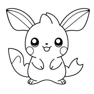 Cute Pokemon Coloring Page 33923-26833