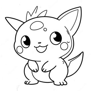 Cute Pokemon Coloring Page 33923-26836