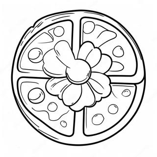 Waffle Coloring Page 33963-26854