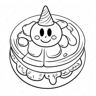 Waffle Coloring Page 33963-26856