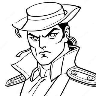 Jjba Coloring Pages