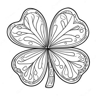 Shamrock Coloring Pages