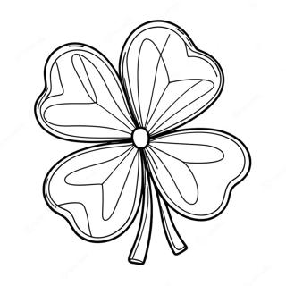 Shamrock Coloring Page 3400-2702