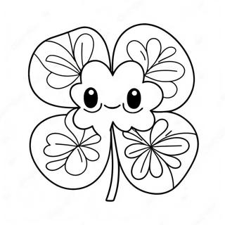 Shamrock Coloring Pages