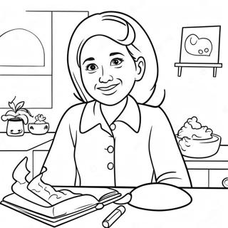 Martha Speaks Coloring Page 34023-26901