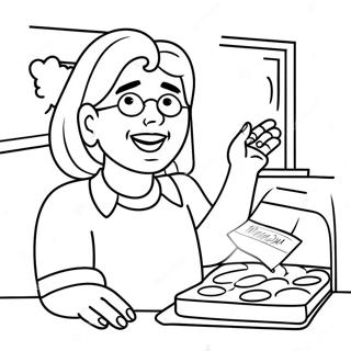 Martha Speaks Coloring Page 34023-26902