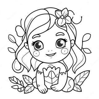 Poison Ivy Coloring Pages