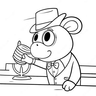 Mayor Humdinger Coloring Pages