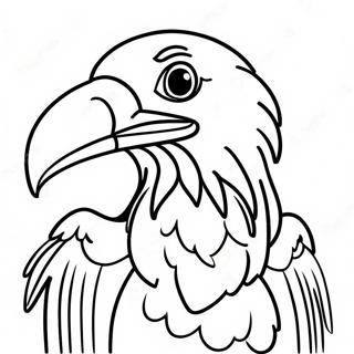 Vulture Coloring Pages