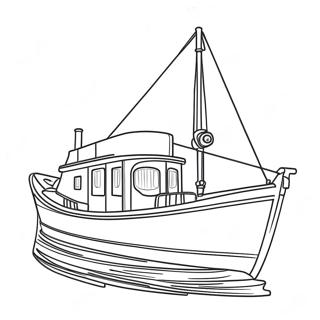 Boat Coloring Pages