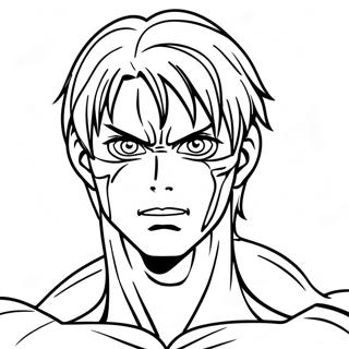 Eren Titan Transformation Coloring Page 34103-26963