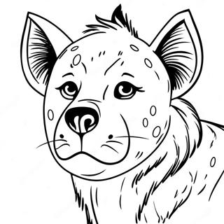 Hyena Coloring Page 34193-27027