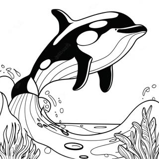 Orca Coloring Page 3420-2752