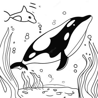 Orca Coloring Pages