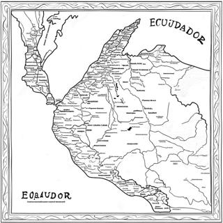 Ecuador Coloring Pages