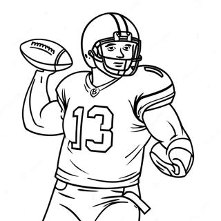 Brock Purdy Coloring Pages