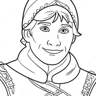 Kristoff Coloring Pages