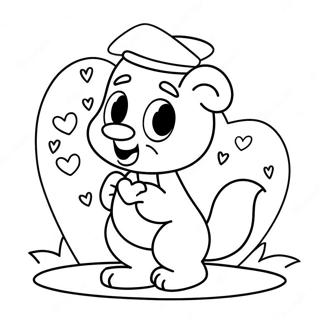 Bluey Valentine S Day Coloring Page 34323-27144