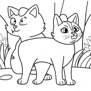 Mates Warrior Cats Coloring Page 34353-27166