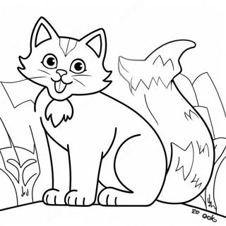 Mates Warrior Cats Coloring Page 34353-27168