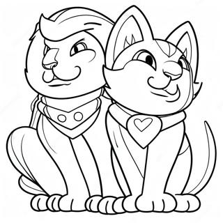 Mates Warrior Cats Coloring Pages