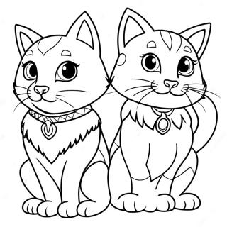 Brave Mates Warrior Cats Coloring Page 34354-27154