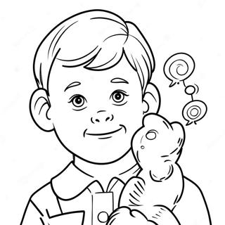 Christopher Robin Coloring Page 34383-27185