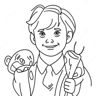 Christopher Robin Coloring Page 34383-27188