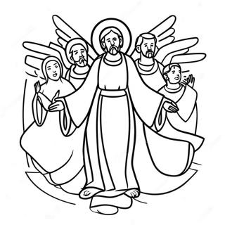 Pentecost Coloring Page 34453-27279