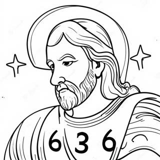 John 3:16 Coloring Pages