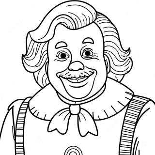 Ronald Mcdonald Coloring Page 34513-27290