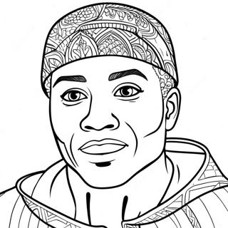 Black Man Coloring Page 34583-27348