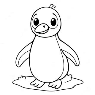 Pagina De Colorat Pingu 34613-27375