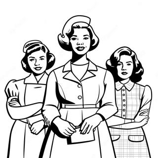 Hidden Figures Coloring Pages