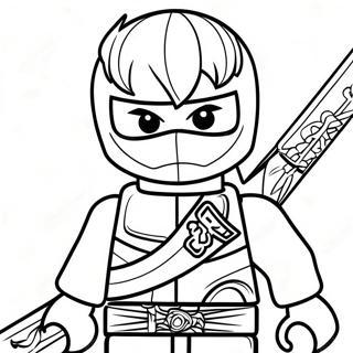 Zane Ninjago Kleurplaat 34683-27428