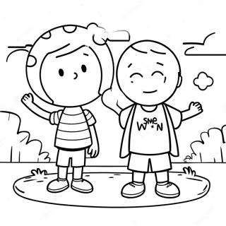 Diary Of A Wimpy Kid Coloring Page 3470-2766