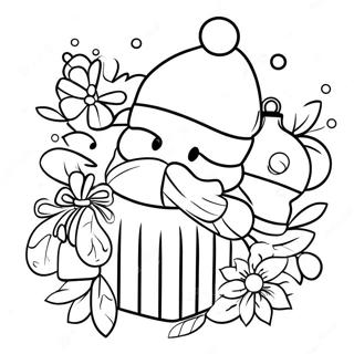 Christmas Hard Coloring Pages