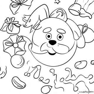 Christmas Hard Coloring Page 34713-27458