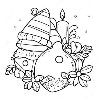 Christmas Hard Coloring Page 34713-27459