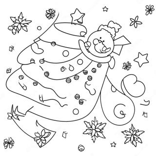 Christmas Hard Coloring Page 34713-27460